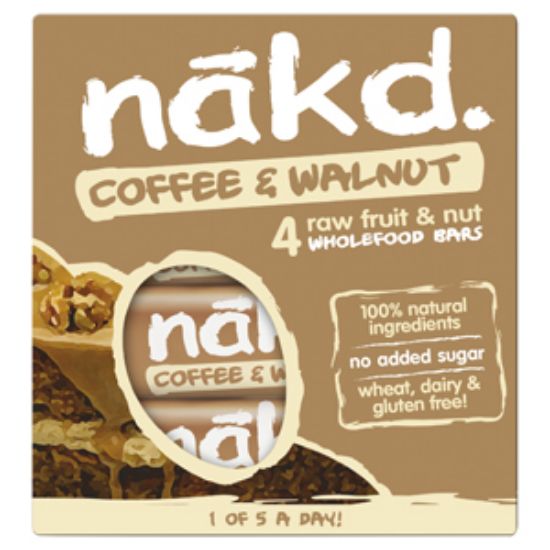 Picture of  Nakd Coffee & Walnut Bar  x18 (GFREE)